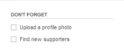Don't Forget List screenshot